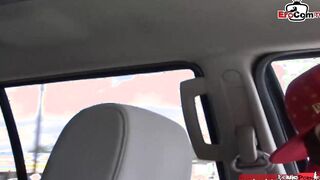 Long Tit dark hair getting a creampie on her silicone jugs from