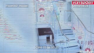 HORNYHOSTEL - (Stacy Bloom, Mr. Long Fat Dick) - Short Hair Dark Haired Picked Up And Screwed At The Hotel Full