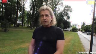AMATEUREURO - Bombshell Mature Blonde Picked Up For Hardcore Sex