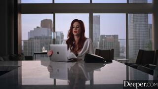 Deeper. Seductress Lena Paul gets spanked & boned intensely