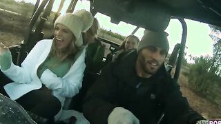 There's a whole group ready to get Fully Automatic" in the Nubiles-Porn Cannonball Rally car! Hotties Sydney Cole