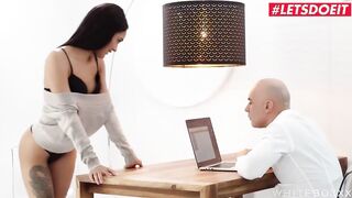 WHITEBOXXX - Skinny Capri Lmonde Getting Her Tight Ass Plowed By A Big White Cock