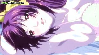 Horny babes with big tits get fucked hard