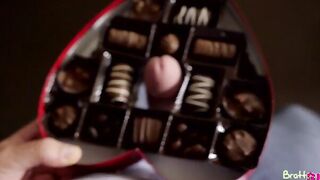 When Elsa Jean realizes that her stepbrother Van Wylde getting Valentines and she getting none, she takes his cards and
