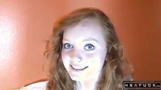 The Redhead Teenager Stepsister Fucked Hard
