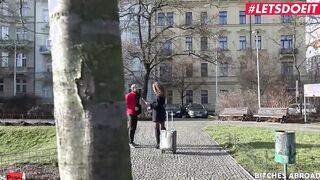 BITCHESABROAD - Gigantic Ass Sofia Curly Getting Plowed By Turned On Geek - LETSDOEIT