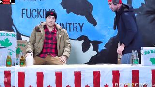 Happy Canada Day, Eh? Movie With Xander Corvus, Charles Dera, Kianna Dior - Brazzers Official