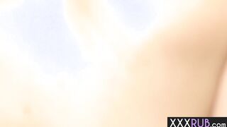 Big tits MILF tit fucked by stud client