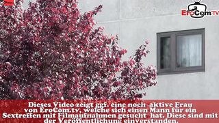 German Cougar with huge hooters wanna banged! on a sex date