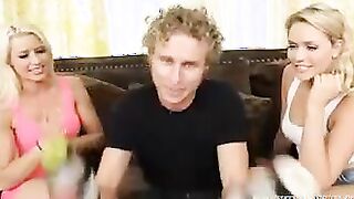 Anikka Albrite and Mia Malkova Share A Guy