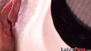 Tight ass of slim blonde filled by tricky doctors big cock