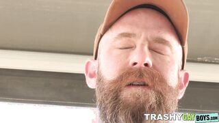 Sexy hunk Donnie Argento gets hardcore ass fucked doggystyle