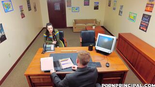 PE teacher fucks the prinicipal