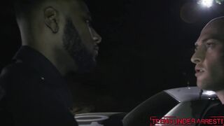 Police officer gets nice blowjob from young teen