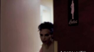 Joanna Angel ravaged hardcore by two tattooed trans beauties