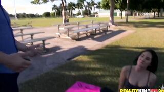 Reality Kings - Arias shows off her Cutie yoga cunt