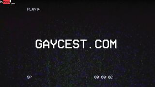 Gaycest - Monster penis daddies share bottom sons while camping