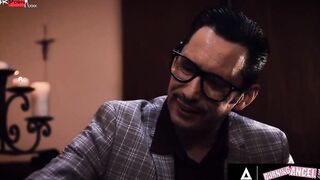Cult Preacher Destroys Follower Jane Wilde's Mouth And Vagina And Blesses Her With His Semen