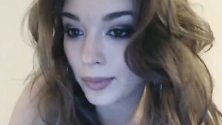 Hot Chick sucks and fucks a dildo