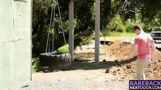 Markie showers Marks virgin asshole with his hot load