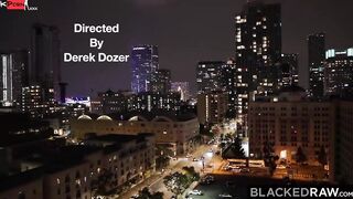 BLACKEDRAW Anal-hungry Maitland Ward getting big black dick Gangbanged