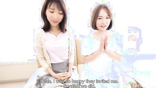 Miss Aya Oukura brings her older teacher Ms Madoka Ohnishi to play