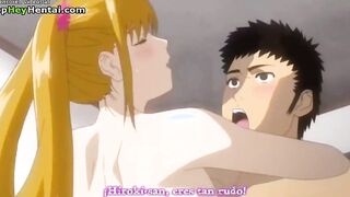 Busty wonderful girl getting fucked hard