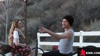 Dirty Cheating Slut Get's Caught and Brutally Punished