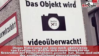 Slim 18yo german Teenie pick up at the street for