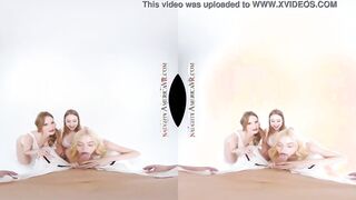 Naughty America - Co-ed hotties Ashley Lane, Chloe Cherry, and Laney Grey