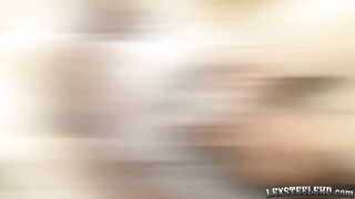 Blonde babe Shyla Stylez rides big dick reverse cowgirl