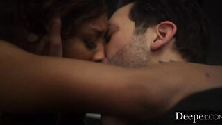 Deeper. September & Aaron's fight leads to insane hard sex