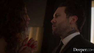 Deeper. September & Aaron's fight leads to insane hard sex