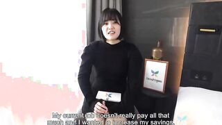 Moeka Tachibana is twenty seven years old and inside her first porn tape