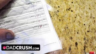 DadCrush - Strict Stepdad Spanks And Disciplines His Erotic Step Daughter