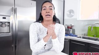 Maya gave Alex a nice handjob
