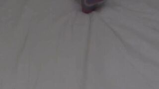 Leggy 19 year mature with a hugest clit sucks a FAT penis