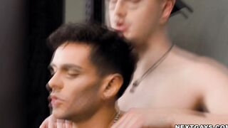 Explosive threesome with Damian, Cameron and Masyn