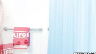 Devin and Aiden sucked cock from a glory hole