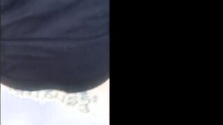 School Girl sucks my dick while in the woods