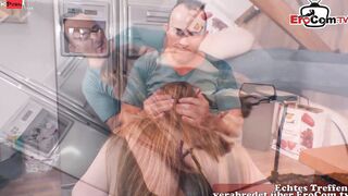 Swinging neighbours having dirty foursome sex with partner swap