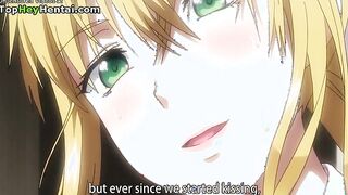 Busty sweet teen satisfies her man