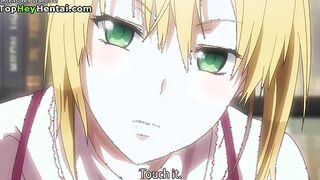 Busty sweet teen satisfies her man