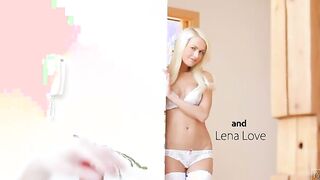Dark Hair Bombshell Lorena is liking some alone time when she is approached from behind by