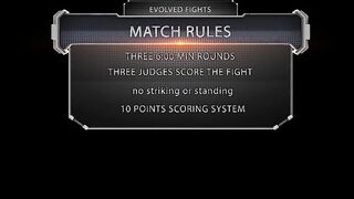 Evolved Fights Dyke Wrestling with Nikki Sequoia Fighting Newbie Shelby Paris with