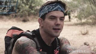 Older jock Matthew Figata deepthroats sexy influencer Dakota Paynes cock