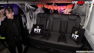 VIPSEXVAULT - Halloween Car Nailed With Long Tit Police Officer Jasmine Jae