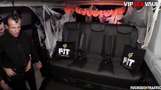 VIPSEXVAULT - Halloween Car Nailed With Long Tit Police Officer Jasmine Jae