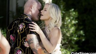Dirty 19yo sinner fucked in doggystyle by hardcore BF