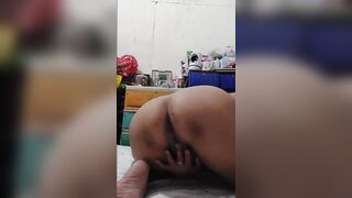 008 Small Asian Teen Romy Fuck finaly first time for 20$ a Big Fat Black Monster Cock